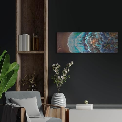 Luxe Metal Art Log Jammin Wall Art 36x12