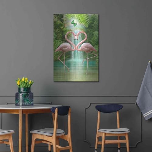 Lovers Metal Wall Art by Dan Craig 24x36