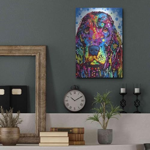 Cocker Spaniel 2 Metal Wall Art by Dean Russo 12x16