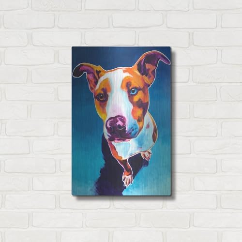 Pit Bull - Bentley Metal Wall Art 16x24