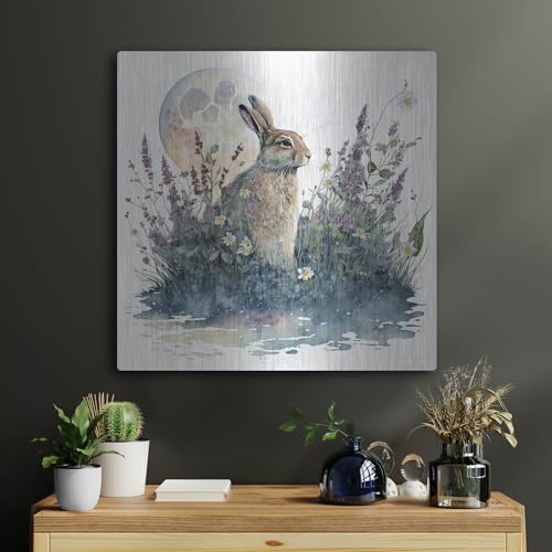 After A Shower Of Rain Metal Wall Art 24x24