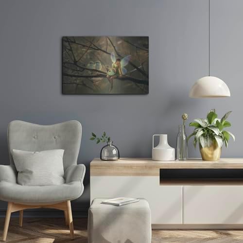 Feathered Friends-C Metal Wall Art 24x16