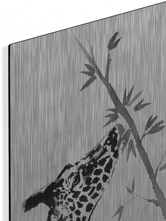 Giraffe Metal Wall Art 16x24 by Pechane