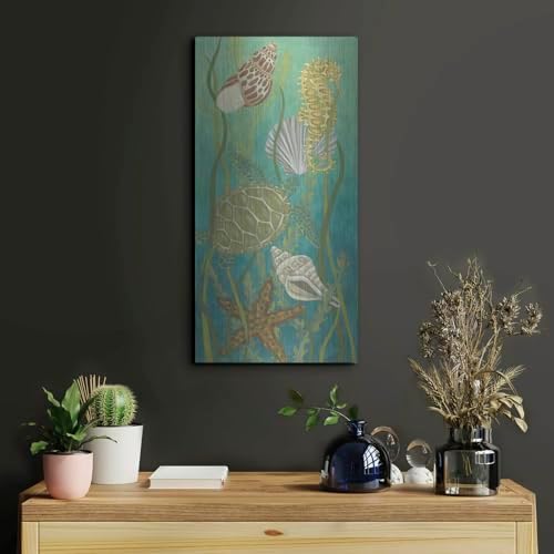 Aquatic Life 2 Metal Wall Art by Chariklia Zarris