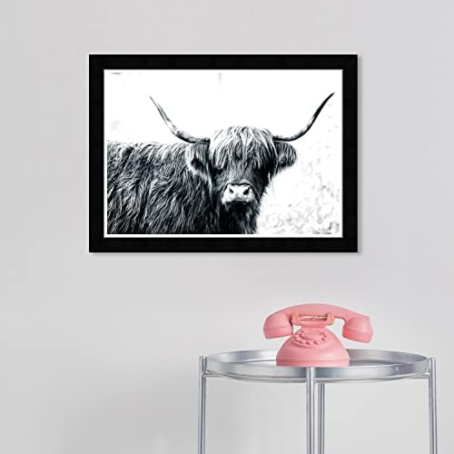 Wynwood Studio Animals Southwestern Rustic Cattle Wall Art