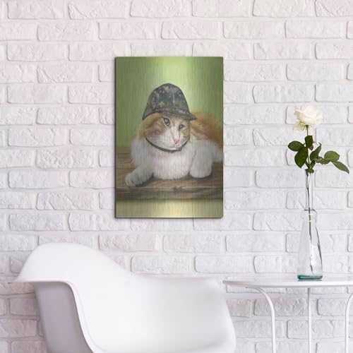 Tumbletot by Janet Pidoux Metal Wall Art 16x24