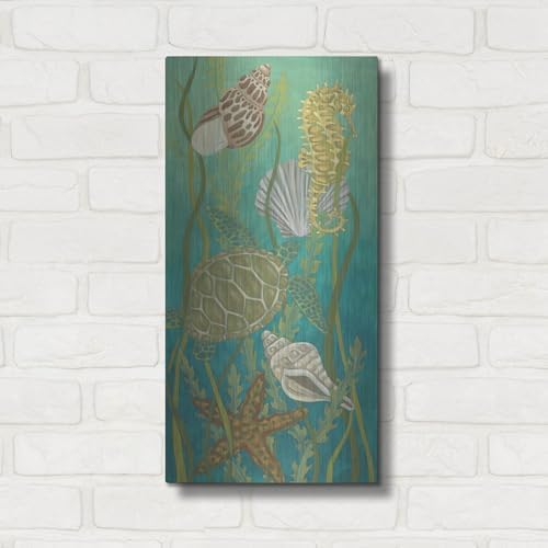 Aquatic Life 2 Metal Wall Art by Chariklia Zarris