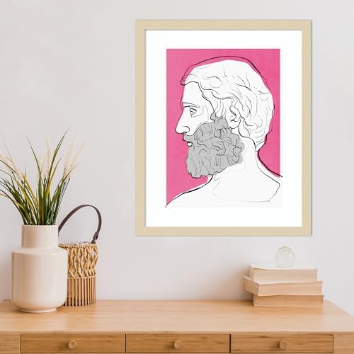 Amanti Art Framed Wall Print 21x17 Aares by Treechild