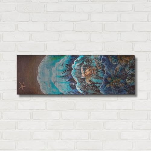 Luxe Metal Art Log Jammin Wall Art 36x12