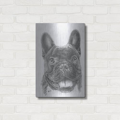 French Bulldog 3 Metal Wall Art by Barbara Keith