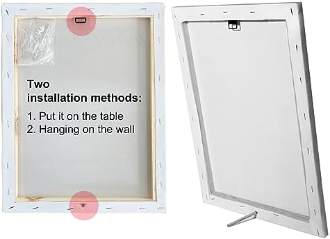 Christian Bible Verse Wall Art Canvas Frame Matthew 419 Fish Poster for Home Decor