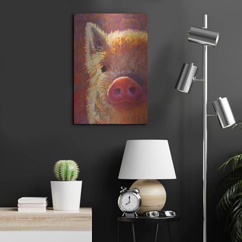 Piglet Mini Vi by Rita Kirkman Metal Wall Art 16x24