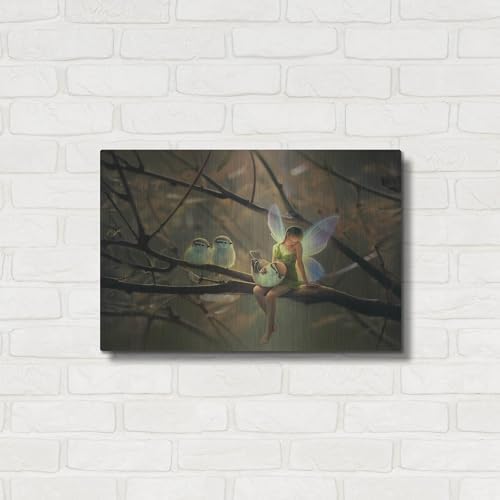 Feathered Friends-C Metal Wall Art 24x16