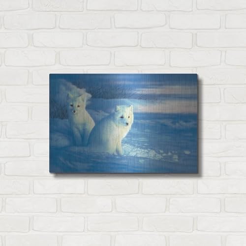 Pensive Eye Metal Wall Art 24x16