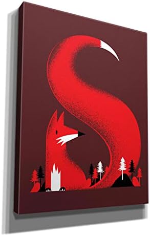Epic Graffiti S Like a Fox Giclee Canvas Wall Art 26x34