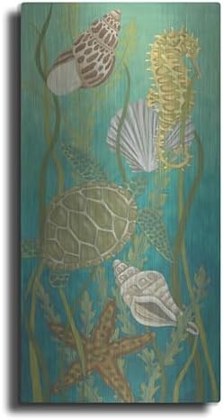 Aquatic Life 2 Metal Wall Art by Chariklia Zarris