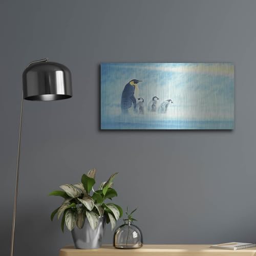 Arctic Home Metal Wall Art 24x12
