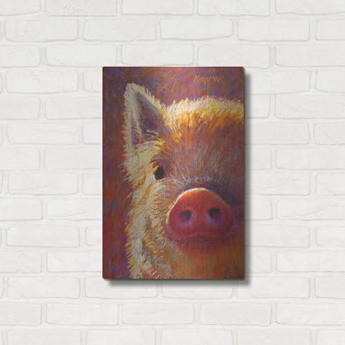Piglet Mini Vi by Rita Kirkman Metal Wall Art 16x24