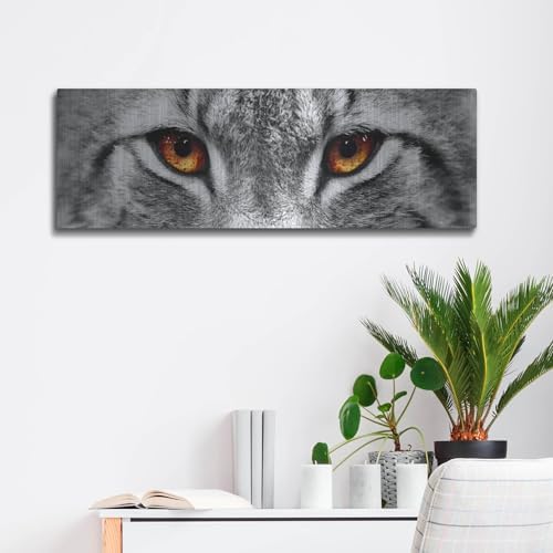 Lynx 2 Metal Wall Art by Photoinc Studio 36x12