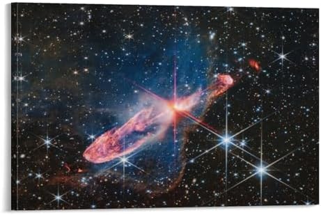 James Webb Space Telescope Poster Wall Art 16x24inch