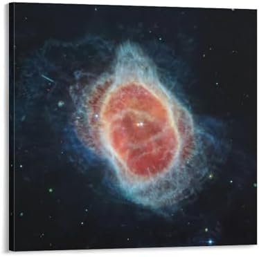 James Webb Space Telescope Poster Canvas Wall Art 24x24inch Framed Unframed