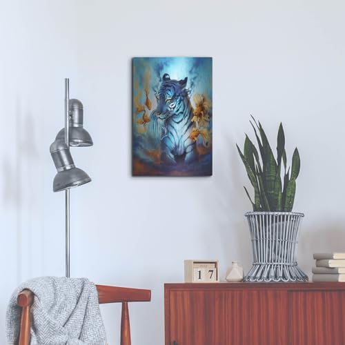 Tiger Fish Metal Wall Art by JoJoesArt 16x24