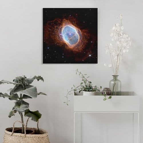 James Webb Space Telescope Poster 24x24 Inch Modern Wall Art