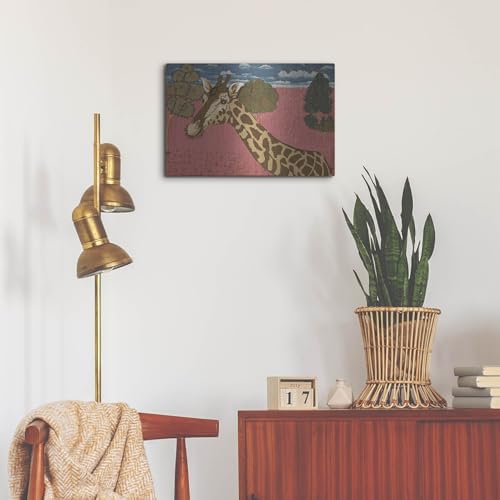 Savanna Stroll Metal Wall Art 24x16
