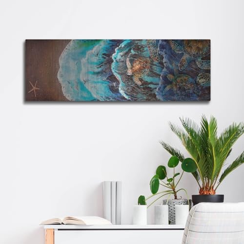 Luxe Metal Art Log Jammin Wall Art 36x12