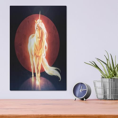 Last Unicorn Metal Wall Art 12x16