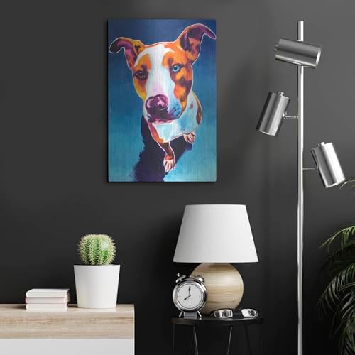 Pit Bull - Bentley Metal Wall Art 16x24