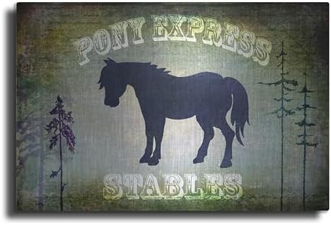Country Horse I Metal Wall Art by Lightbox Journal