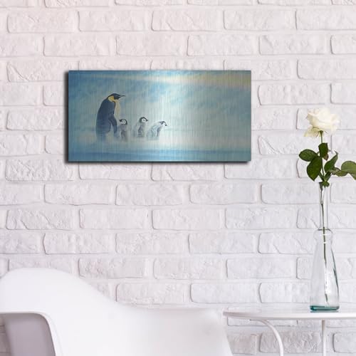 Arctic Home Metal Wall Art 24x12
