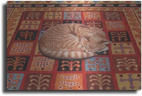 Forty Winks Metal Wall Art 16x12 by Janet Pidoux