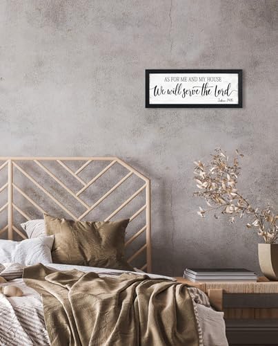 As for Me and My House Bible Verse Wall Sign