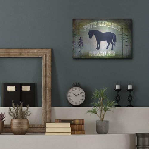 Country Horse I Metal Wall Art by Lightbox Journal