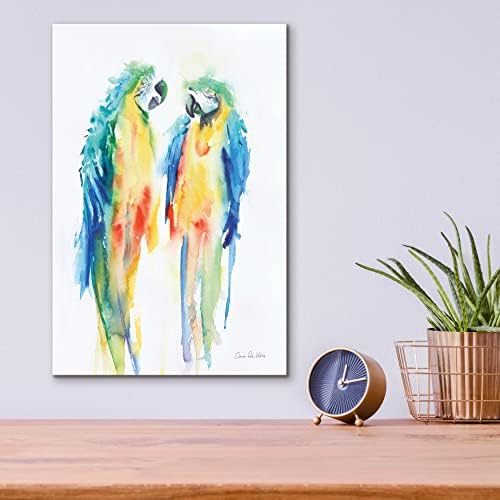 Colorful Parrots I Acrylic Wall Art by Alan Majchrowicz