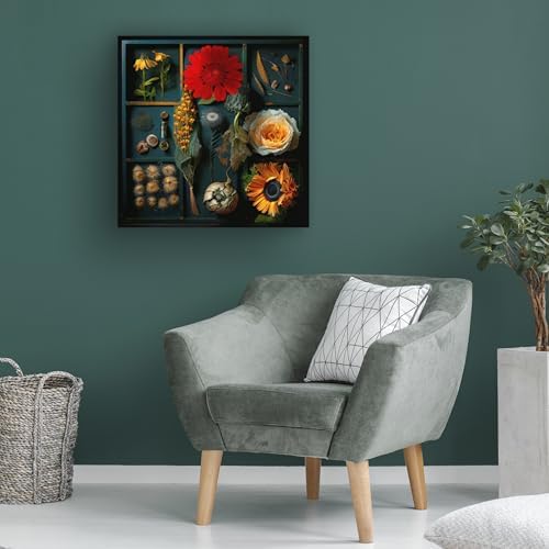 Trademark Fine Art Canvas Wall Art - Sasha Dried Flowers I