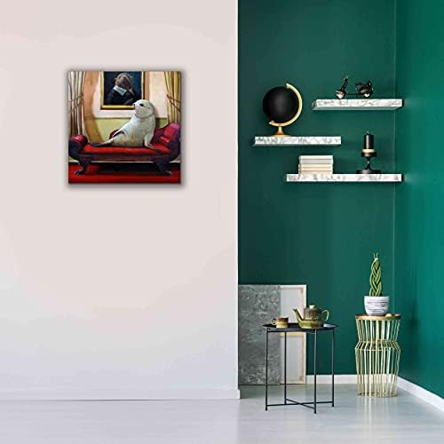 Epic Graffiti Trophy Wife by Lucia Heffernan Canvas Art 26x26