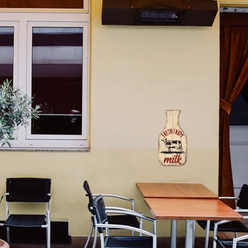 Globleland Fresh Farm Milk Vintage Metal Tin Sign 106x54inch