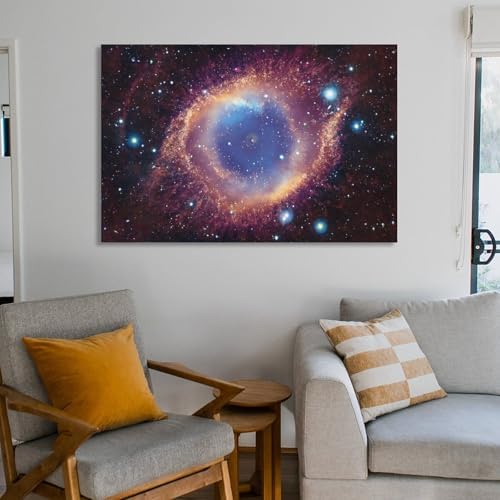 James Webb Space Telescope Art Poster Canvas Wall Print 20x30inch