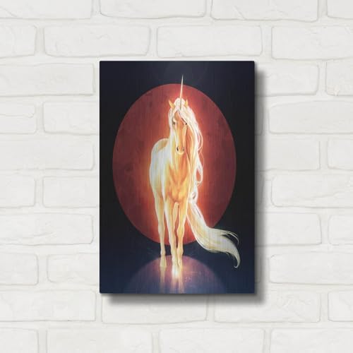 Last Unicorn Metal Wall Art 12x16
