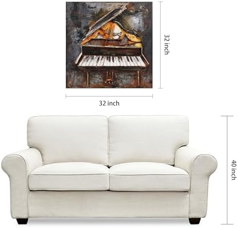 Empire Art Direct Magic Keys 3D Metal Wall Art 32x32x3