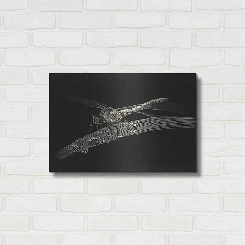 Dragonfly Metal Wall Art by Avery Multer 24x16