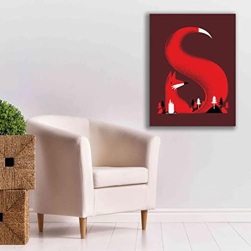 Epic Graffiti S Like a Fox Giclee Canvas Wall Art 26x34
