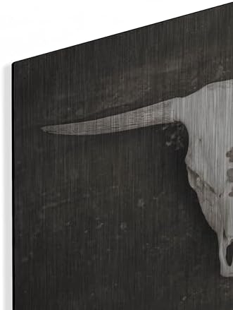Sepia Cattle Skull Wall Art by Brooke T Ryan