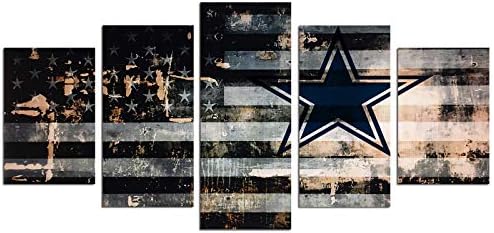 Dallas Cowboys Football Poster Wall Art Set
