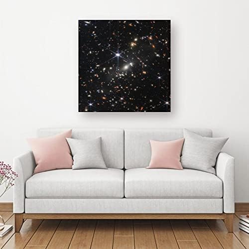 JUNZHE James Webb Space Telescope Poster Canvas Wall Art Decorative Print