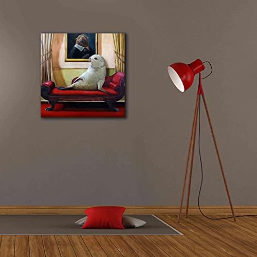 Epic Graffiti Trophy Wife by Lucia Heffernan Canvas Art 26x26