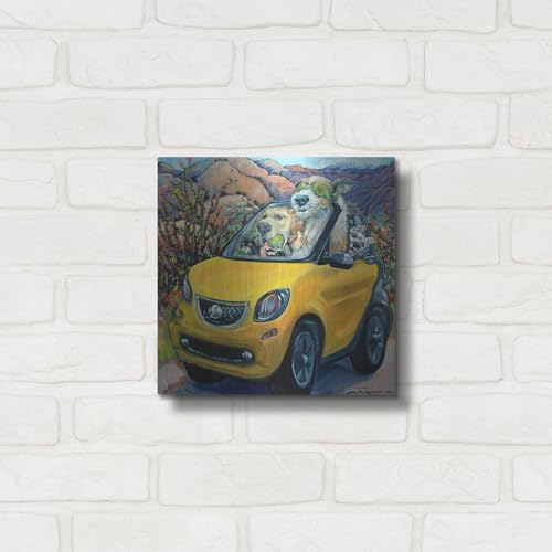 Fully Charged Metal Wall Art 12x12